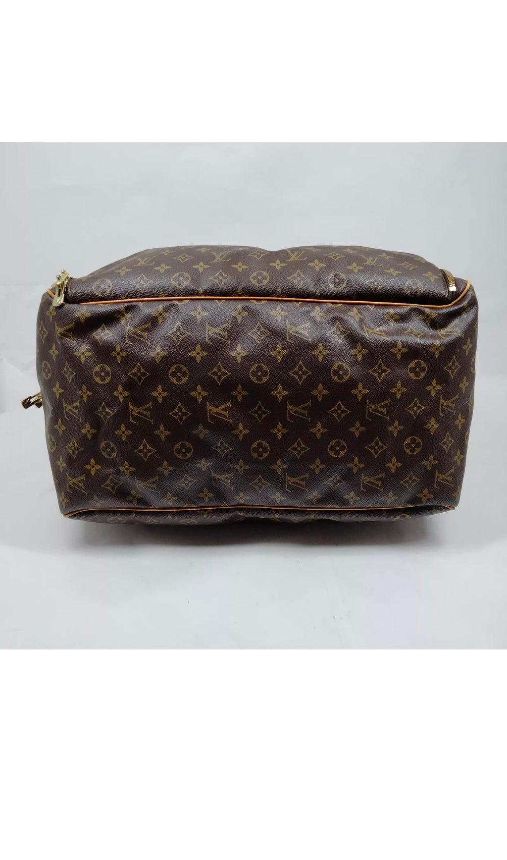 Pre-owned Louis Vuitton Canvas luggage LV Travel Bag M41443 Evasion Brown Monogram