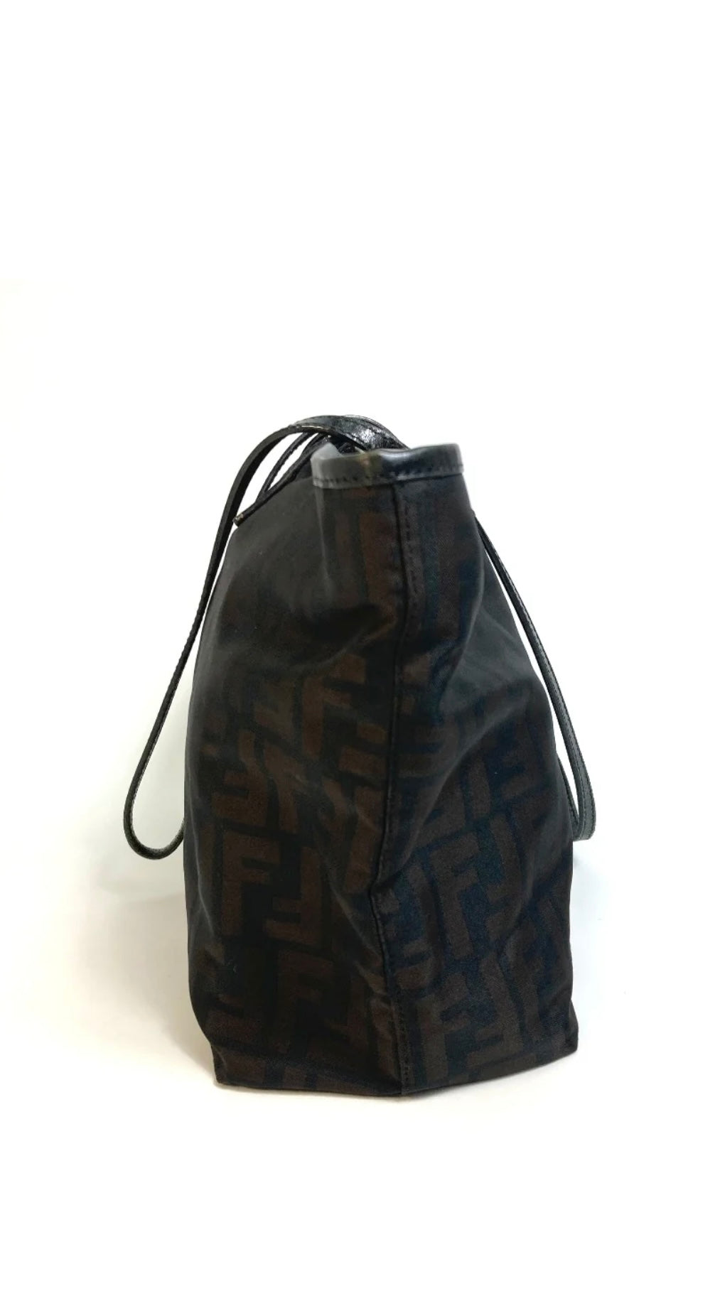 Bag  shawl FF Zucca Pattern with pouch fastener Nylon