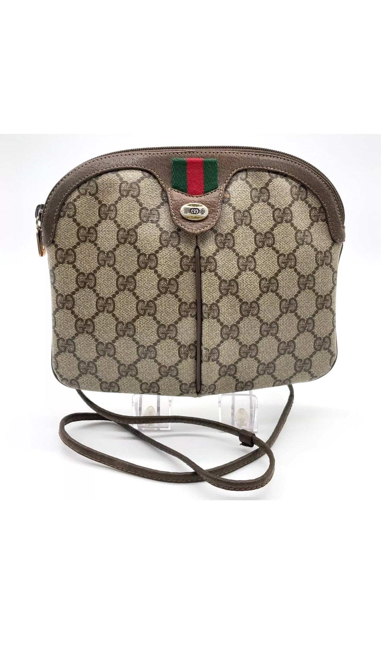 GG PVC Sherry Line Beige 904.02.047 Crossbody Bag NS090154