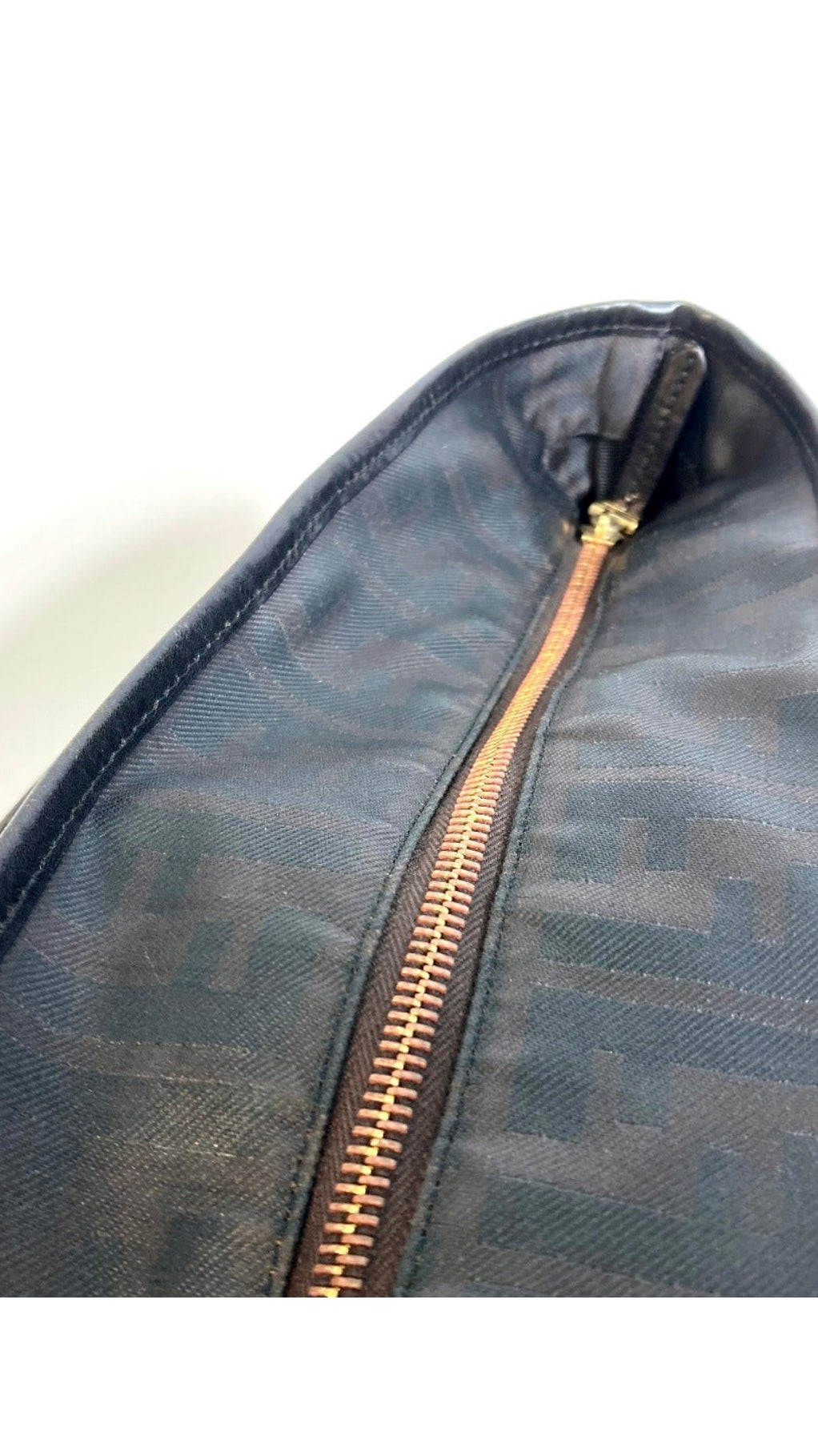 Bag  shawl FF Zucca Pattern with pouch fastener Nylon