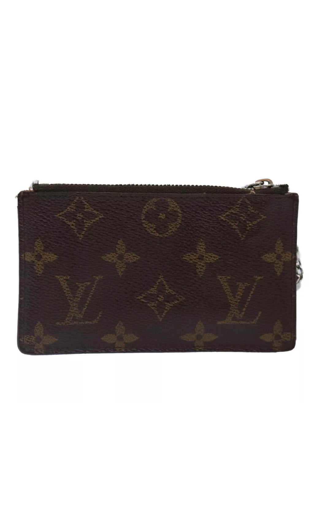 Pre-owned Louis Vuitton Canvas small leather goods Monogram Pochette Cles Coin Purse Tribal Mask M60213