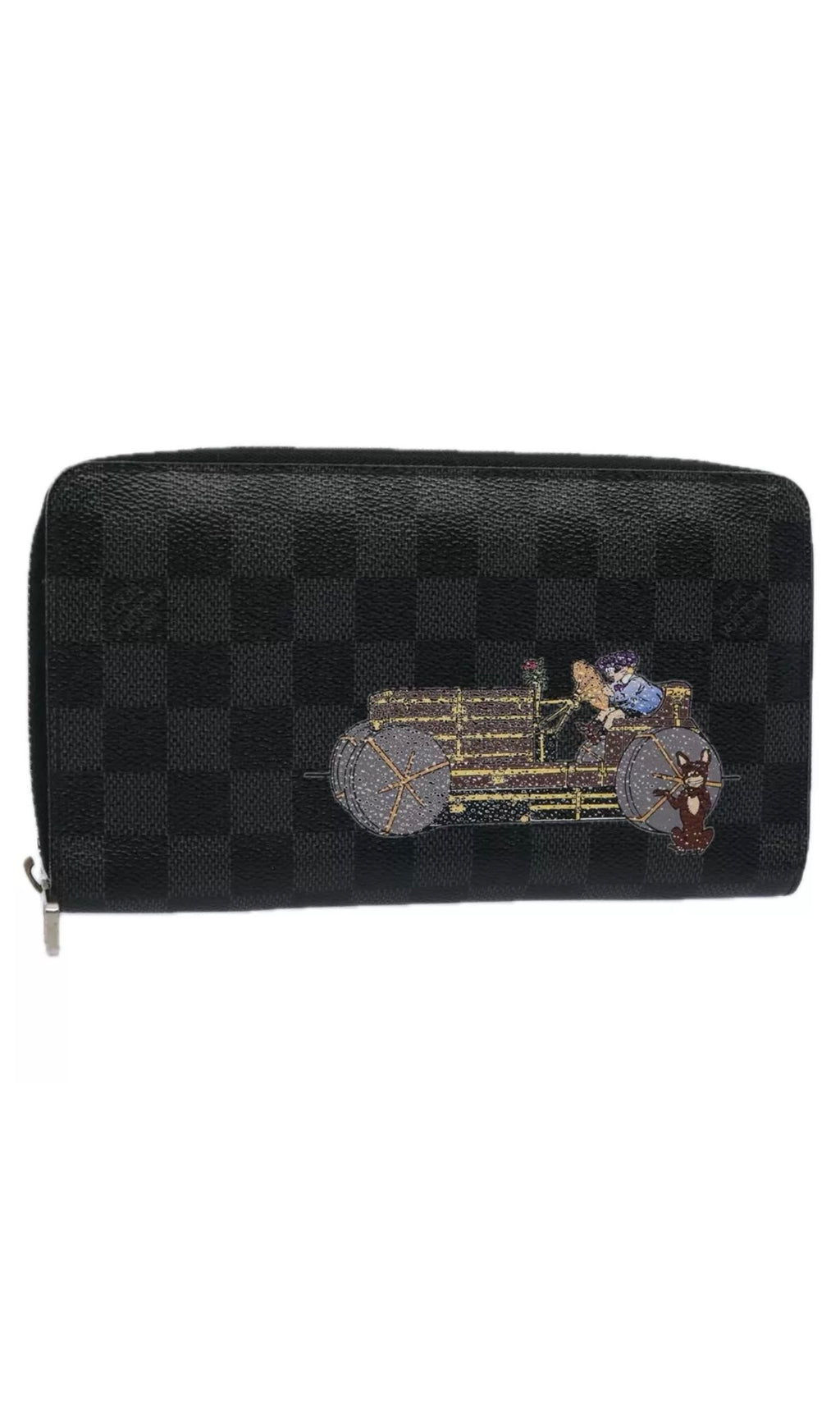 Damier Graphite Illustre Zippy Organizer Wallet N63002
