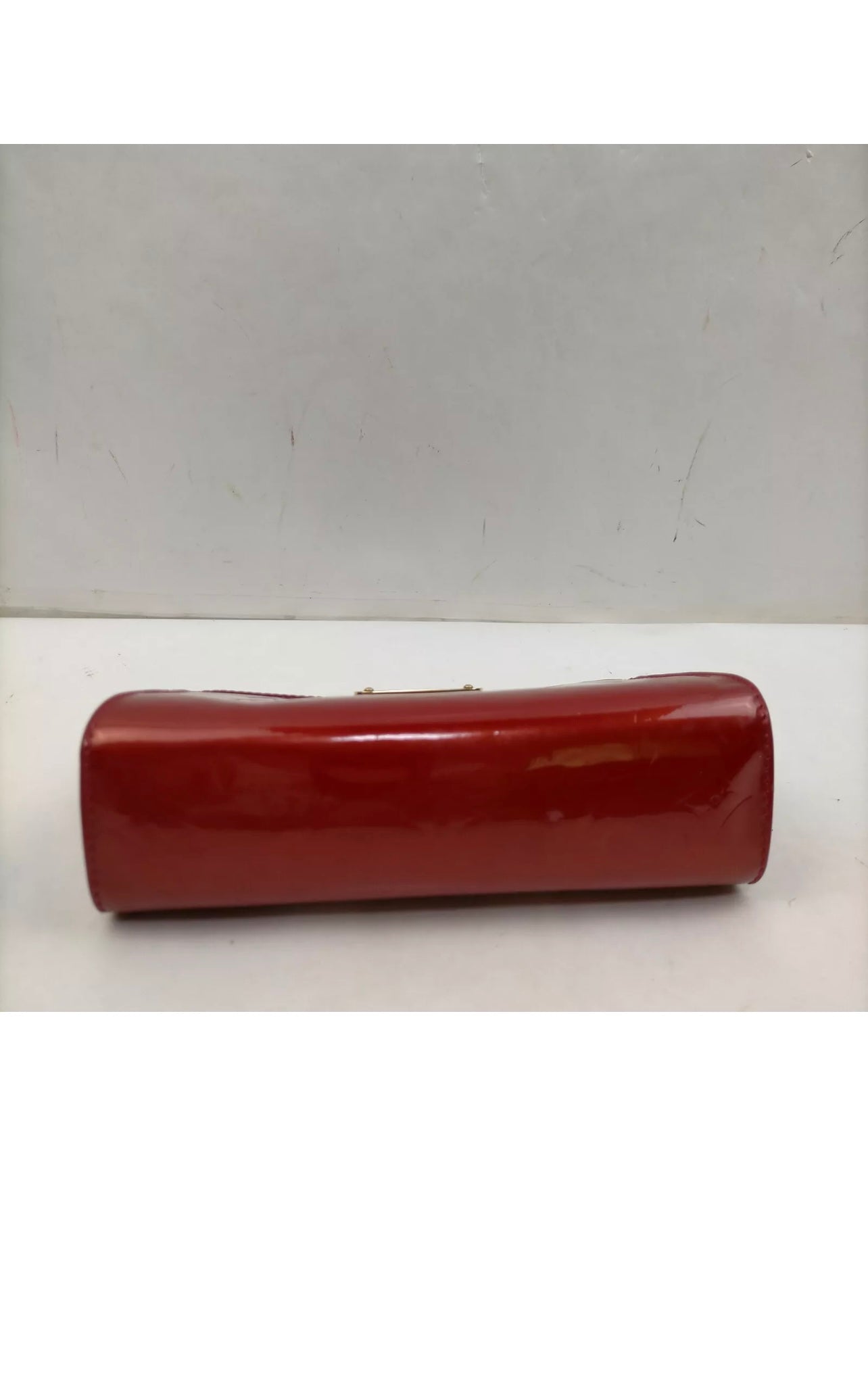 Pre-owned Louis Vuitton Vernis clutches & wristlets LV Cosmetic Pouch Bag Red 1286278