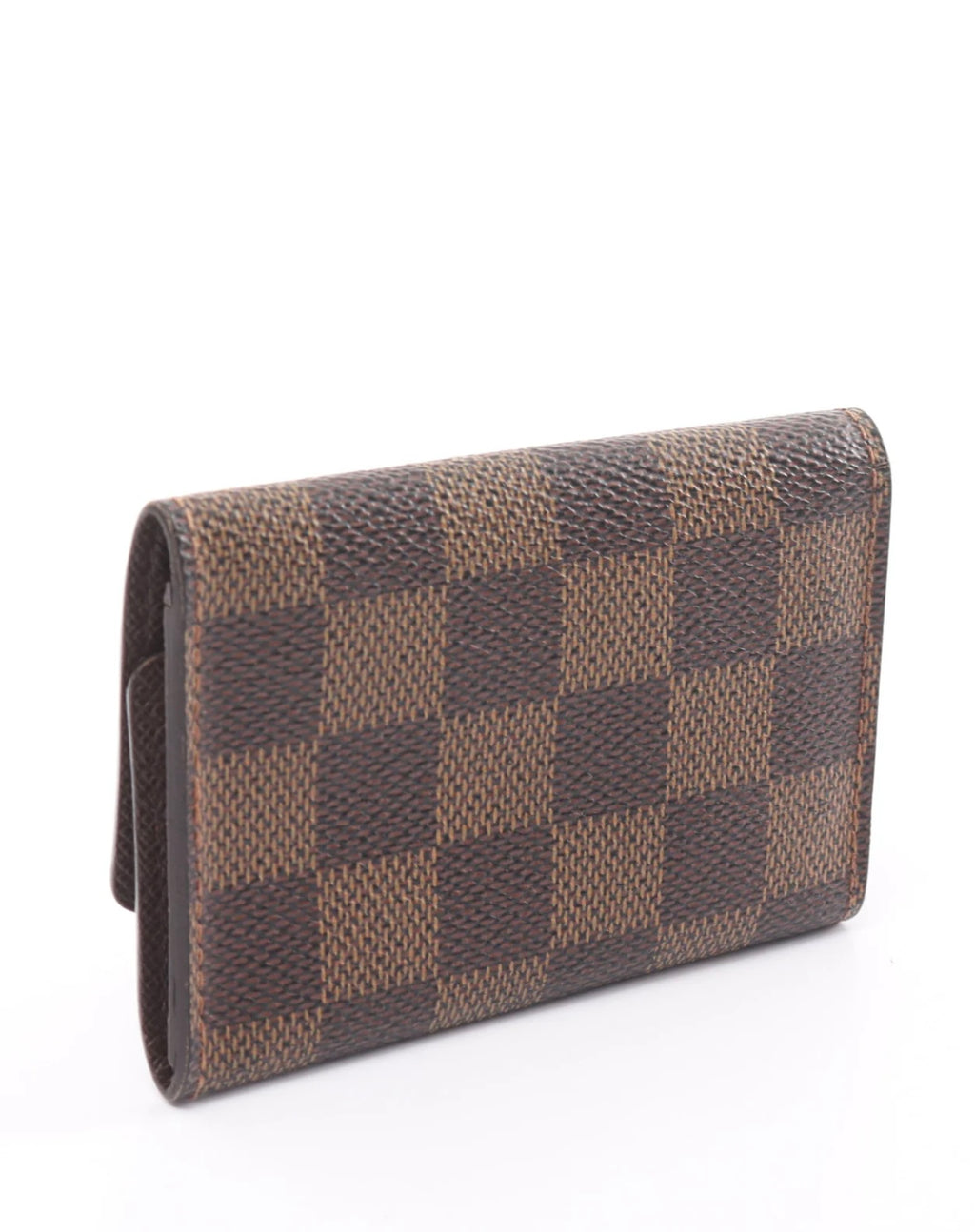 Multiple 6 Damier Ebene 6 Key Case PVC Brown