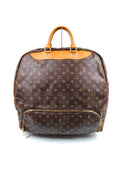 Pre-owned Louis Vuitton Canvas luggage LV Travel Bag M41443 Evasion Brown Monogram