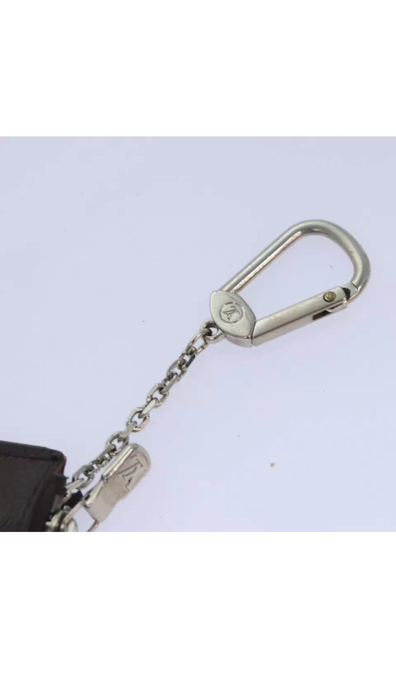 Pre-owned Louis Vuitton Canvas small leather goods Monogram Pochette Cles Coin Purse Tribal Mask M60213