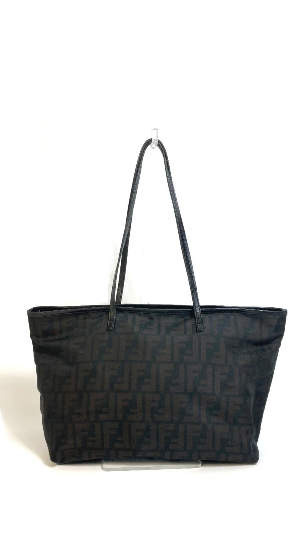 Bag  shawl FF Zucca Pattern with pouch fastener Nylon